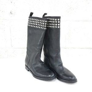 manolo blahnik combat boots